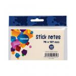 M&auml;rkmepaber CENTRUM 76x127mm helekollane 100 lehte