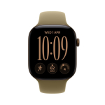 Apple Watch 12, 42 mm, GPS, alumiinium, sport band, M/L, pronks / pruun - Nutikell