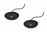 Logitech GROUP Expansion Mics 989-000171 Conference microphone, Black