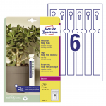 Kilesildid vee ja rebenemiskindlad AVERY Zweckform 250x25mm 10 lehte pakis