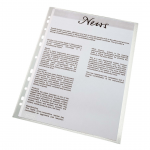 Kiletasku k&ouml;idetav A4 ESSELTE 85mic C-tasku k&uuml;ljelt avatud 100tk