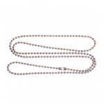 Metallkett kaardile 80cm kroom, 10tk pakis