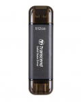 External SSD TRANSCEND ESD310C 512GB USB-C USB 3D NAND TS512GESD310C