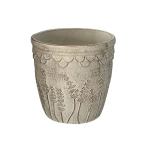 Lillepott SUNNY LAVENDEL D31xH33cm, kreem