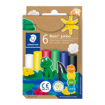 Plastiliin STAEDTLER 842 Jumbo Standard 6 v&auml;rvi