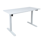 T&ouml;&ouml;laud ERGO LIGHT 1-mootoriga 120x60cm, valge