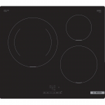 Bosch seeria 4, laius 59,2 cm, raamita, must - Integreeritav induktsioonpliidiplaat