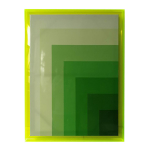 Seinapilt WALLY 60x80cm, roheline, akr&uuml;&uuml;l