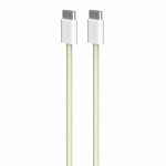 Puro Fabrik 2.0, USB-C to USB-C, 60 W, kollane - Kaabel