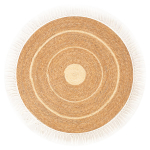 Vaip SELITA D100cm, naturaalne narmastega