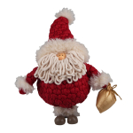 Dekoratsioon FAB CLAUS H48cm, j&otilde;uluvana, punane
