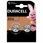 Patareid CR2016 DURACELL 2tk (tablett)
