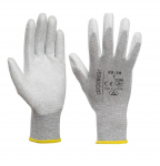 T&ouml;&ouml;kindad nailonist antistaatilised ESD PU-kate peopesas KK39 nr.7/S