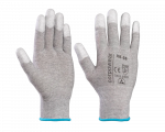T&ouml;&ouml;kindad nailonist antistaatilised ESD PU-kate peopesas KK39 nr.7