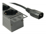 GEMBIRD PDU 8x Schuko 1U 10A 3m C14 Plug