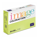 V&auml;rviline paber A4 80g IMAGE Coloraction nr.66 neoonroheline (Rio) 500 lehte