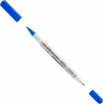 Permanentne marker SAKURA Identi-Pen kahe otsaga 0,4/1,0mm sinine
