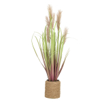 Kunsttaim IN GARDEN H70cm, tumepruun rohuk&otilde;rred potis