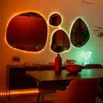 Twinkly Dots, 200 LED, IP20, 10 m, valge - Nutikas valgusriba