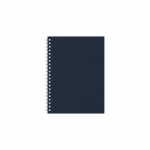 Kaustik spiraalk&ouml;ites A5 TIMER t&auml;psisiu kartongkaanega 224 lehte tumesinine