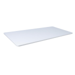 Lauaplaat ERGO 140x70cm, valge, puitlaastplaat