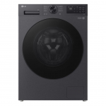 LG, 9 kg, s&uuml;gavus 47.5 cm, 1200 p/min, mattmust - Eestlaetav pesumasin