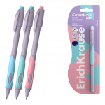 Pastapliiats mehaaniline ERICH KRAUSE Ergoline Pastel 0,5mm sinine