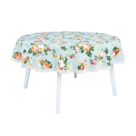 Laudlina SUMMER FLOWER pitsiga, D170cm, lilleline, 20% pol&uuml;ester, 80% puuvill, kangas 429
