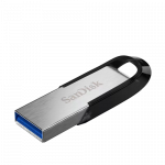 SanDisk Ultra Flair USB Flash Drive 32GB, USB-A 3.0, Black/Silver