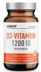 ICONFIT VITAMIIN D3 &Otilde;LIKAPSLID 1200IU N90