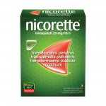 NICORETTE INVISIPATCH TRANSDERMMAALNE PLAASTER 25MG 16H N7