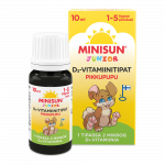 MINISUN JUNIOR VITAMIIN D TILGAD 10ML