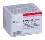 FERRETAB COMP. TOIMEAINET PROLONGEERITULT VABASTAV K&Otilde;VAKAPSEL 152.1MG+0.5MG N100