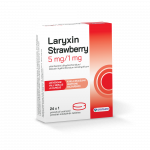 LARYXIN STRAWBERRY PRESSITUD LOSENG 5MG+1MG N24