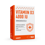 ICONFIT VITAMIIN D3 IMMUUNSUSELE &Otilde;LIKAPSLID 4000IU N60