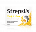 STREPSILS HONEY & LEMON LOSENG 0.6MG+1.2MG N24