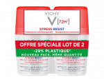 VICHY ANTIPERSPIRANT ROLL-ON 72H STRESS RESIST 2X50ML