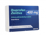 IBUPROFEN ZENTIVA &Otilde;HUKESE  POL&Uuml;MEERKATTEGA TBL 400MG N10