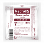 MEDRULL MARLI SALVR&Auml;TID 5X5CM 8-KIHTI STERIILNE N5