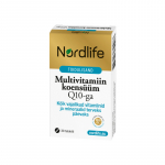 NORDLIFE MULTIVITAMIIN KOENS&Uuml;&Uuml;M Q10 TBL N30