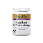NORDLIFE RAUD+VTAMIIN B12 KAPSLID N30