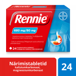 RENNIE N&Auml;RIMISTABLETT 680MG+80MG N24
