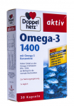 DOPPELHERZ AKTIV OMEGA-3 MEREKALA&Otilde;LI KAPSLID 1400MG N30