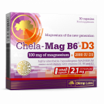 OLIMPLABS CHELA-MAG B6+D3 KAPSLID N30