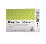 OMEPRAZOLE OLAINFARM GASTRORESIST K&Otilde;VAKAPS 20MG N14