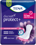 TENA DISCREET SIDE MAXI NIGHT 914ML N6