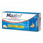 MAALOX (SUHKRUVABA) N&Auml;RIMISTABLETT 400MG+400MG N40