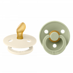 BIBS ANATOMICAL R&Otilde;NGASLUTT 0-6 KUUD IVORY/SAGE N2