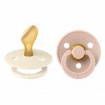 BIBS ANATOMICAL R&Otilde;NGASLUTT 6-18 KUUD IVORY/BLUSH N2