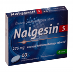 NALGESIN S &Otilde;HUKE POL&Uuml;MEERKATTEGA TBL 275MG N10